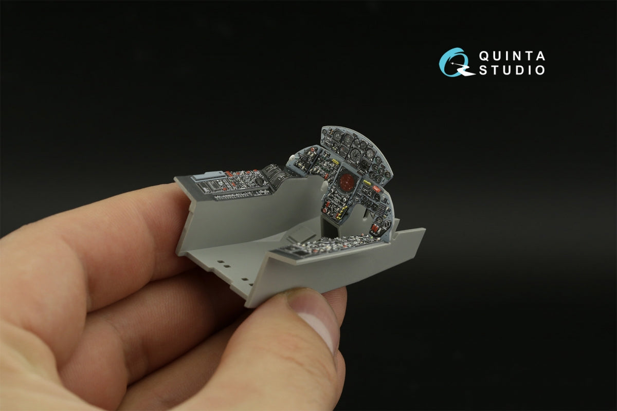 Quinta Studio QDS-32180 F-104S 3D-Printed colored Interior on decal paper (Italeri) (small version) 1/32 – image 8