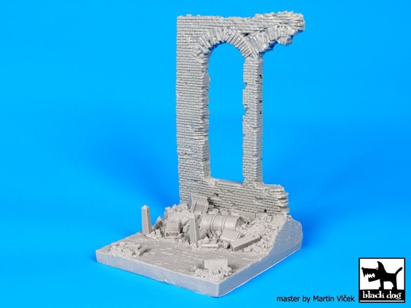 Black Dog D35046 Factory ruin base 1/35 – Bild 6