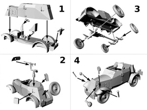 First To Fight PL006- Kfz. 13 1/72 – imagen 2