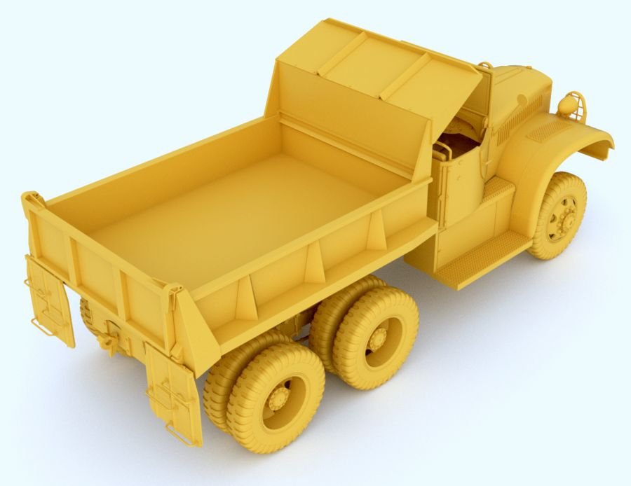 Mirror Model 35806 US Diamond T 972 Dump Truck Late open Cab 1/35 – Bild 2