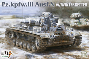 Takom 8011 Pz.Kpfw. Ill Ausf. N w/Winterketten 1/35