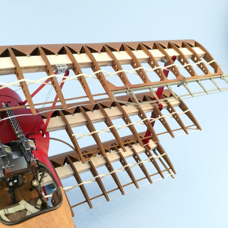Artesania Latina 20350 Fokker Dr.I Red Baron&amp;#39;s Airplane 1/16 – image 10