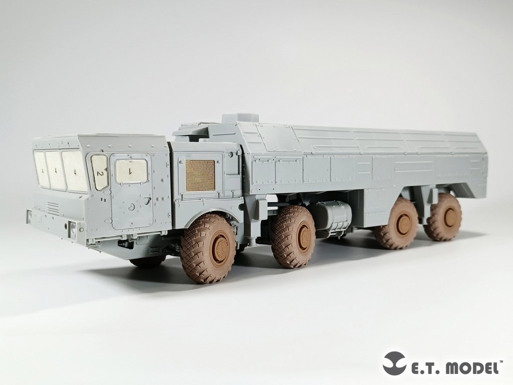 ET Model P35-125 Russian Ballistic Missile System“ISKANDER-M”Sagged Wheels for Trumpeter kit 1/35 – image 4