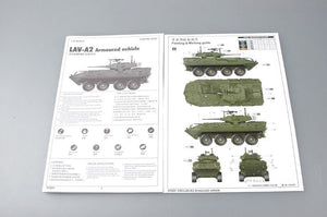 Trumpeter 01521 LAV-A2 8x8 wheeled armored vehicle (1/35) – image 8