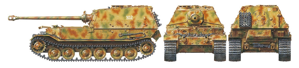 Tamiya 35325 German Tank Destroyer Elefant 1/35 – obrázek 9
