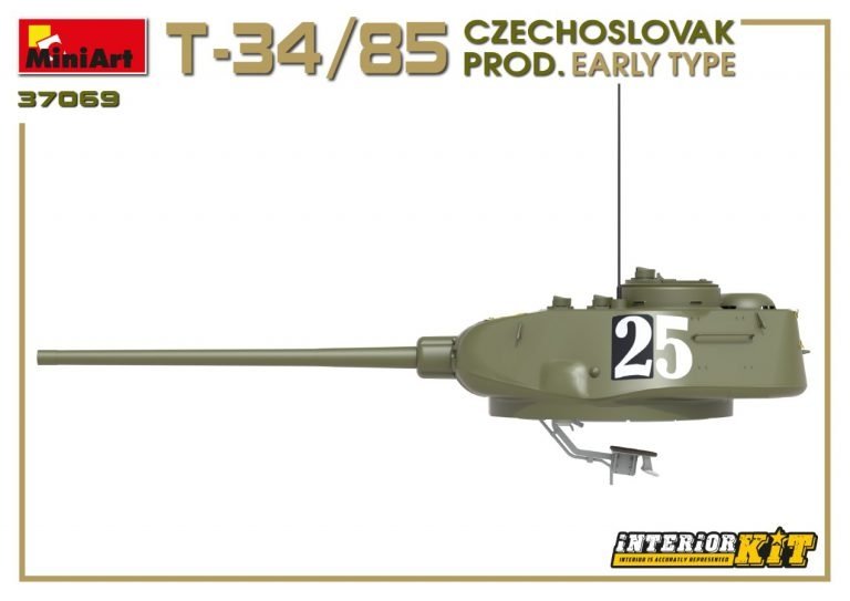 Miniart 37069 T-34/85 Czechoslovak Prod. Early Type 1/35 – obrázek 15