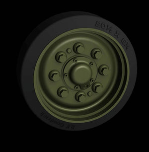 Panzer Art RE35-652 M4 “Sherman” HVSS road wheels 1/35 – image 2