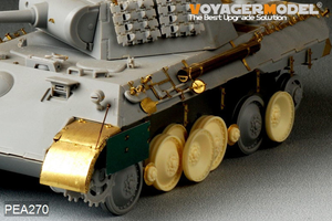 Voyager Model PEA270 WWII German Panther A/G/F, JagdPanzer Demeged Road wheels (GP) 1/35 – immagine 2