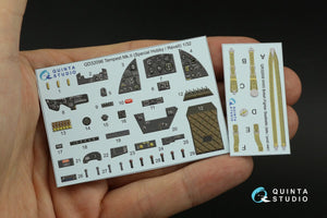 Intérieur imprimé en 3D et coloré sur papier décalcomanie Quinta Studio QD32096 Tempest Mk.II (Special Hobby/Revell) 1/32 – image 11