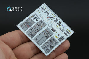 Quinta Studio QDS+32229 Tornado IDS German 3D-Printed &amp;amp; colored Interior on decal paper (Italeri) (Small version) (with 3D-printed resin parts) 1/32 – obrázek 8