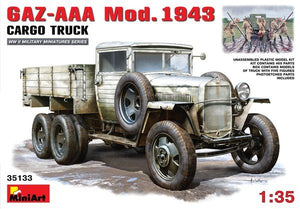 MiniArt 35133 GAZ-AAA Mod.1943 Cargo Truck 1/35