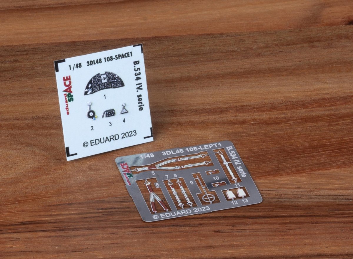 Eduard 3DL48108 B.534 IV. SPACE EDUARD 1/48 series – image 2