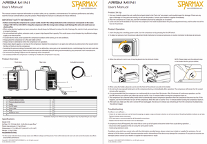 Sparmax 1MSETSS Arism Mini Kit 2 m Hose, HB-040, Airbrush Cleaning Pot – Bild 2