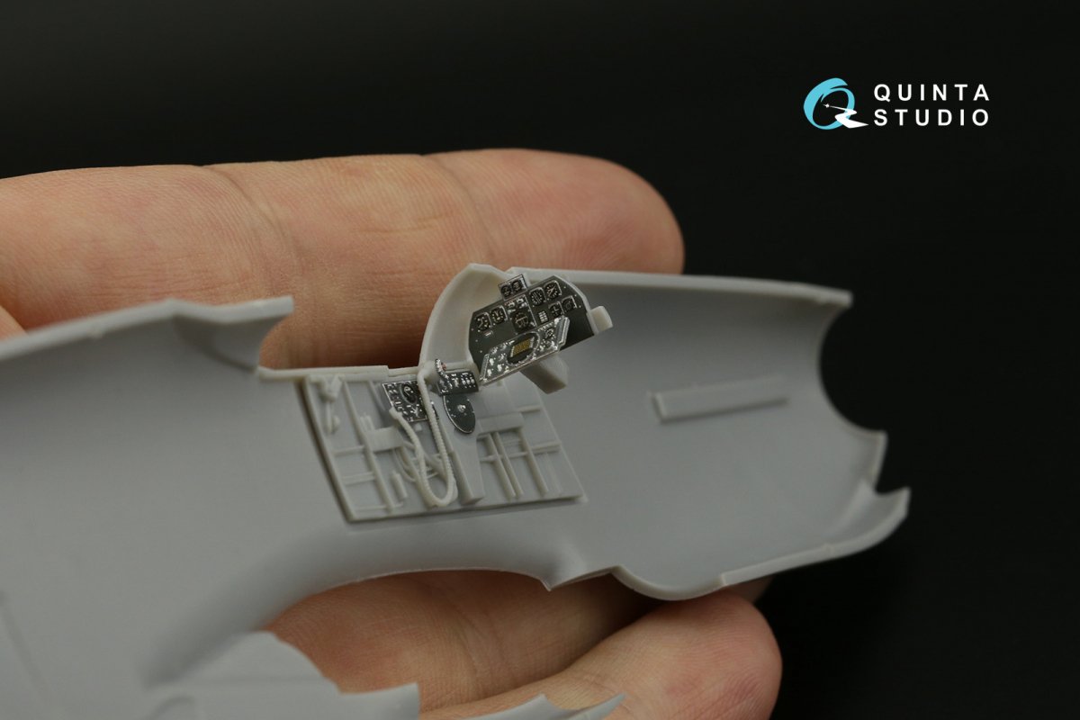 Quinta Studio QDS-48363 F-82F Twin Mustang 3D-Printed &amp;amp; colored Interior on decal paper (Modelsvit) (Small version) 1/48 – obrázek 3