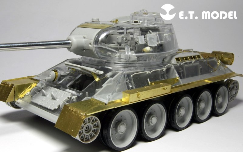 ET Model E35-021 WWII Soviet T-34/85 Fender (For AFV CLUB 35S56) (1/35) – image 3