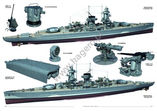 Kagero 16019 Admiral Graf Spee EN – obrázek 4