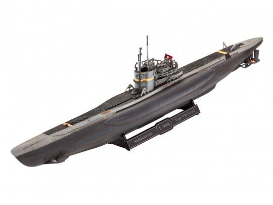 Revell 65154 German Submarine Type VII C/41 Model Kit with Accessories (1/350) – Bild 3
