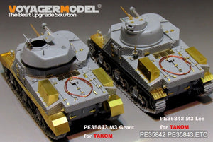 Voyager Model PE35843 WWII British Grant Medium Tank basic For TAKOM 2086 1/35 – Bild 3