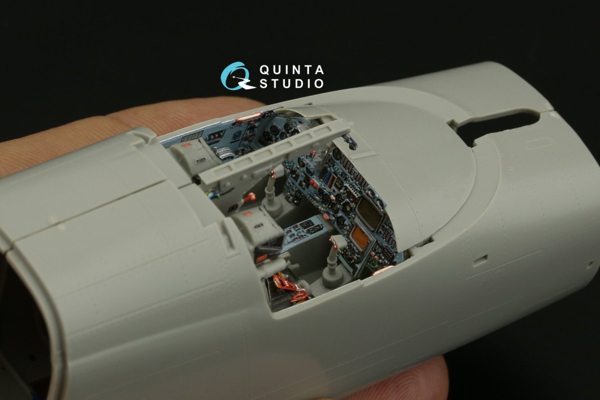 Quinta Studio QD48238 Su-24M 3D-Printed &amp;amp; colored Interior on decal paper ( Trumpeter ) 1/48 – Bild 6