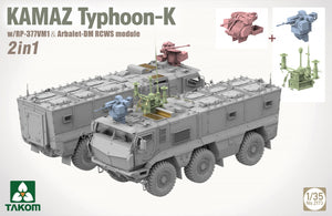 Takom 2173 KAMAZ Typhoon-K w/ RP-377VM1 And Arbalet-DM RCWS Module 2 In 1 1/35 – image 2
