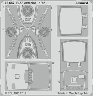 Eduard BIG72149 B-58 TAMIYA 1/72 – image 2