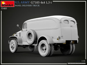 MiniArt 35405 US ARMY G7105 4х4 1.5 t PANEL DELIVERY TRUCK 1/35 – image 17