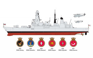 Airfix 12203 Type 45 Destroyer 1/350 – Bild 3