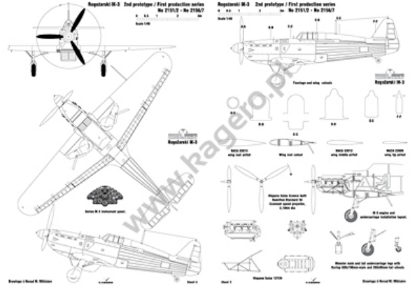 Kagero 96011 Rogožarski IK-3 EN – obrázek 4