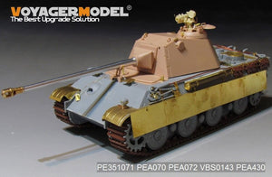 Voyager Model PE351071 WWII German Panther II Prototype Design Plan basic for Amusing Hobby 1/35 – image 3