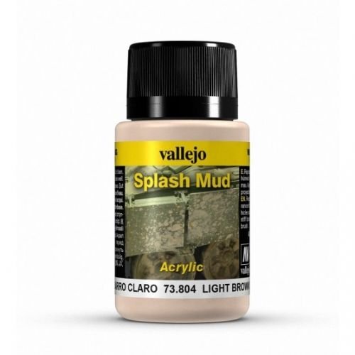 Vallejo 73804 Splash Mud - Brun clair Splash Mud 40 ml 
