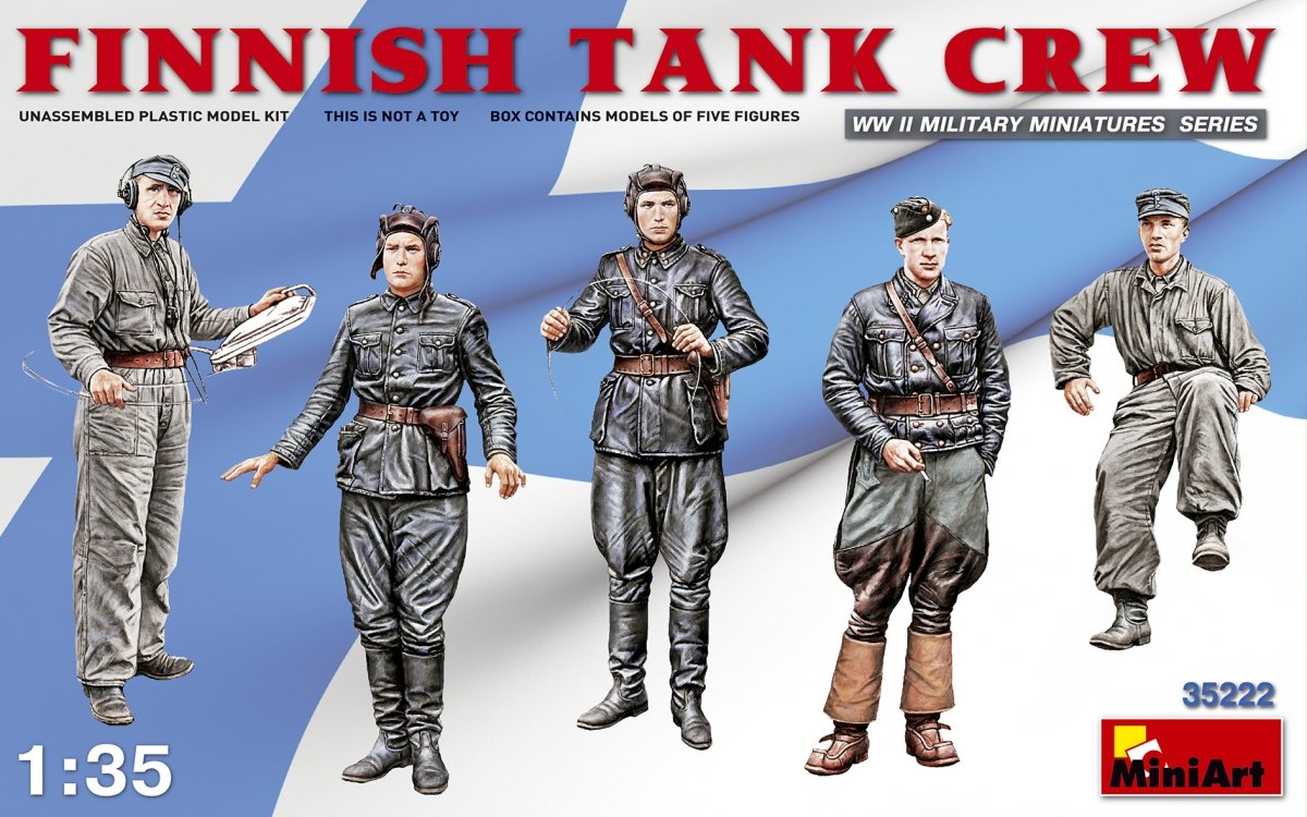 MiniArt 35222 FINNISH TANK CREW 1/35