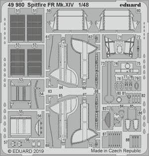 Eduard 49980 Spitfire FR Mk. XIV 1/48 AIRFIX – immagine 2
