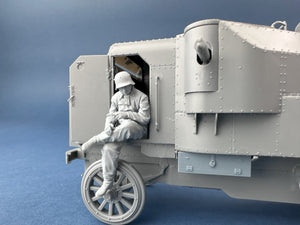 Copper State Models F35-052 German Armored Car Crewman in a field gray coverall 1/35 – Bild 2