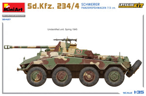 MiniArt 35427 Sd.Kfz. 234/4 SCHWERER PANZERSPÄHWAGEN 7.5 cm. INTERIOR KIT 1/35 – image 8