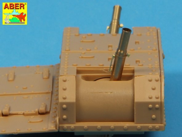 Aber 35L-156 Barrels for British WWI Tank Mark IV – Female 1/35 – Bild 9