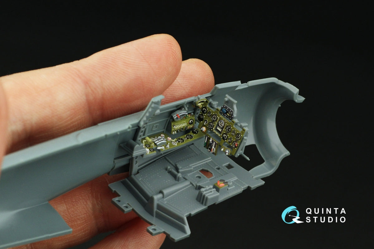 Quinta Studio QD48492 A6M2 Zero Mitsubishi Production 3D-Printed colored Interior on decal paper (Eduard) 1/48 – image 9