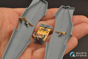 Quinta Studio QD48235 Pfalz D.IIIa 3D-Printed &amp;amp; colored Interior on decal paper (Eduard) 1/48 – immagine 12