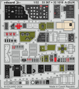Eduard BIG33161 A-20J/ K HONG KONG MODELS 1/32 – obrázek 4