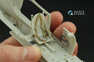 Quinta Studio QD32216 P-39Q/N Airacobra 3D-Printed colored Interior on decal paper (KittyHawk) 1/32 – imagen 8