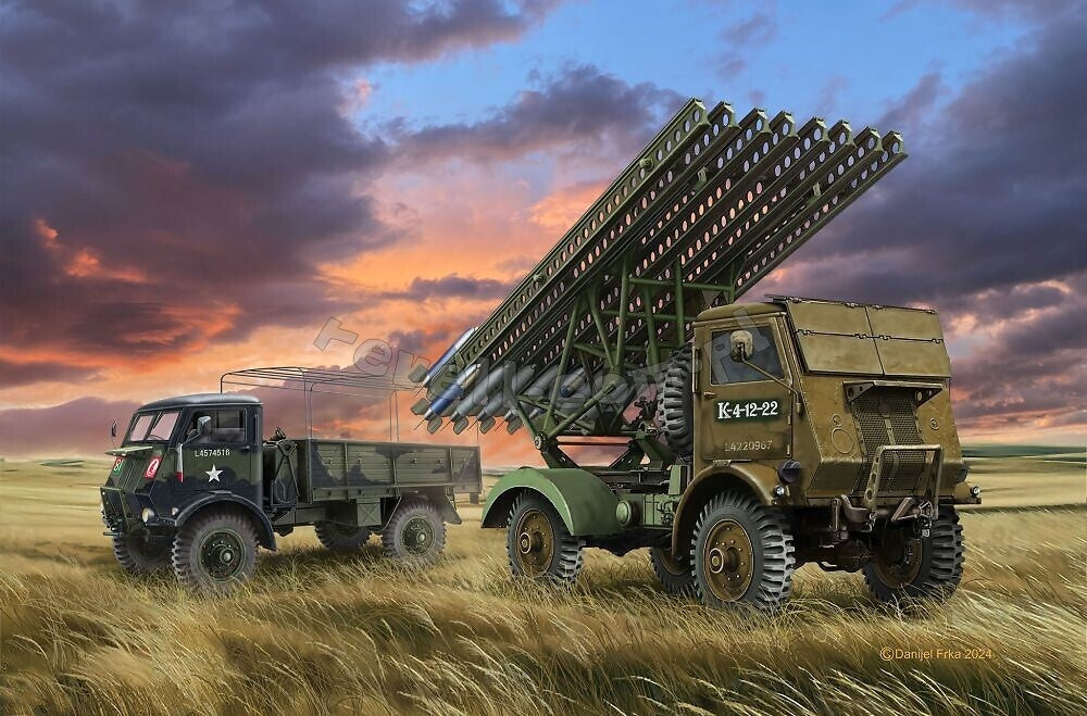 Revell 03338 WOT 8 BM-13-16 Katyusha/ Cargo 1/35 – immagine 3