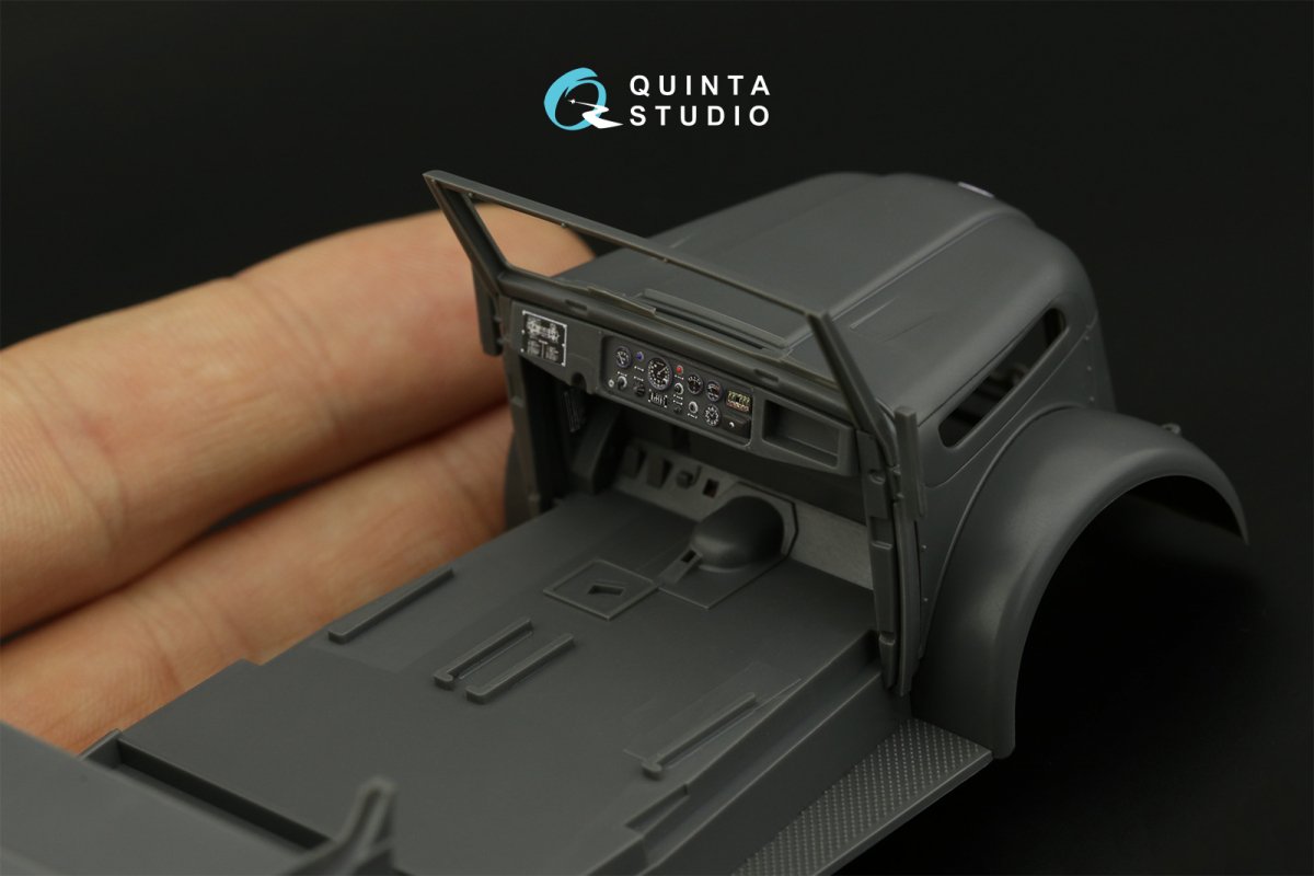 Quinta Studio QD35069 Steyr 1500A 3D-Printed &amp;amp; colored Interior on decal paper (Tamiya) 1/35 – immagine 10