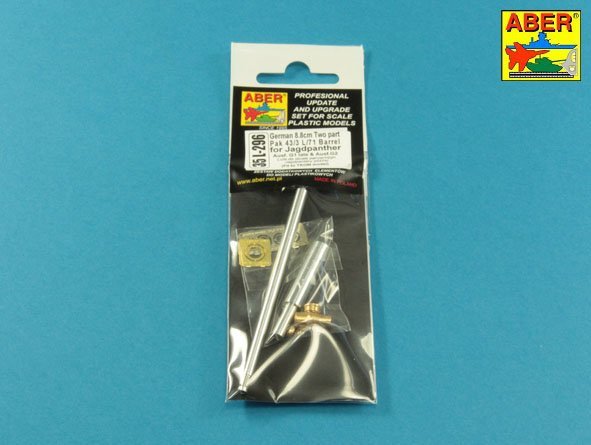 Aber 35L-296 Barrel Pak 43/3 L/71 8.8cm for Jagdpanter G1 late or G2 for Takom 1/35 models – Bild 4