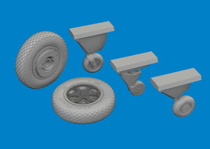 Eduard 6481090 F4F-4 wheels late ACADEMY 1/48 – image 4
