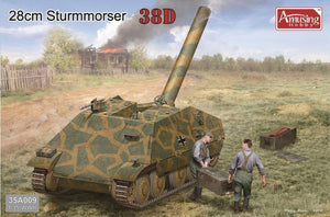 Amusing Hobby 35A009 German 28CM STURMMORSER 38(D) 1/35