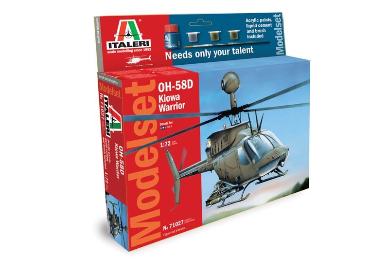 Italeri 71027 OH - 58D KIOWA - MODEL KIT