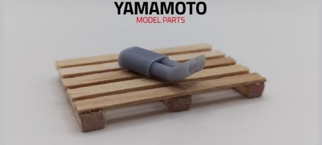 Yamamoto Model Parts YMPTUN28 Muffler Spec V 1/24
