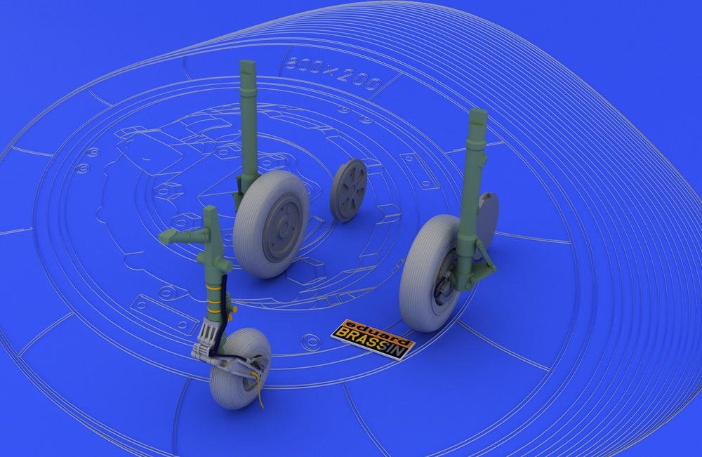 Eduard 648026 MiG-21 wheels 1/48 (EDUARD) – zdjęcie 2