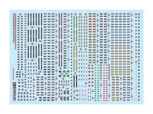 Tamiya 12641 German Military Inisignia Decal Set (Afrika-Korps / Waffen-SS) 1/35