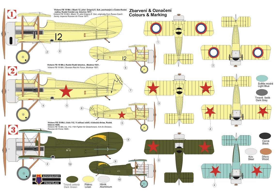 Kovozavody Prostejov KPM0251 Vickers FB-19 Mk.I “Bullet” In Russian services 1/72 – image 2