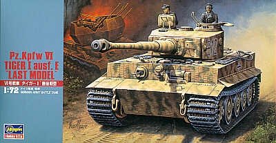 Hasegawa MT39 German Tiger 1 Ausf E Last Production Model 1/72